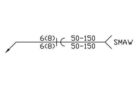Vorschau des Symbols <- Double flare-bevel, Block WLA_L_DOUBLE_FLARE_BEVEL