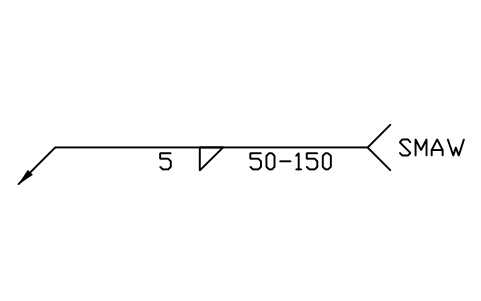 Vorschau des Symbols <- Fillet, arrow side, Block WLA_L_FILLET_ARROW