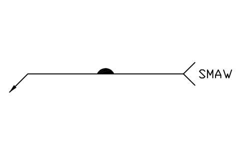 Vorschau des Symbols <- Melt-through, other side, Block WLA_L_MELT_THROUGH_OTHER