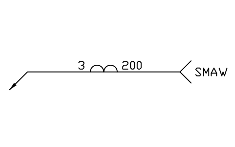 Vorschau des Symbols <- Surfacing, other side, Block WLA_L_SURFACING_OTHER