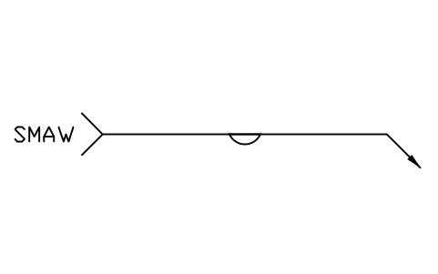 Vorschau des Symbols -> Back/backing, arrow side, Block WLA_R_BACK_BACKING_ARROW