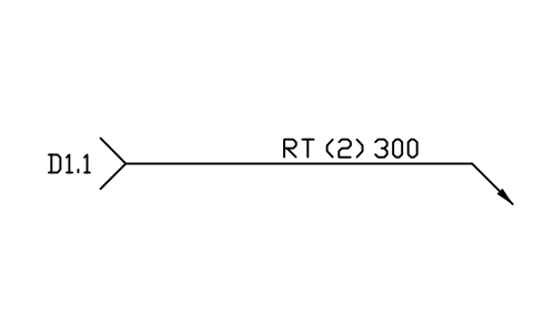 Vorschau des Symbols -> NDE, other side, Block WLA_R_NDE_OTHER