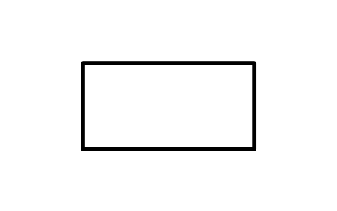 Vorschau des Symbols Spacer (rectangle), Block WLA_SUP_SPACER