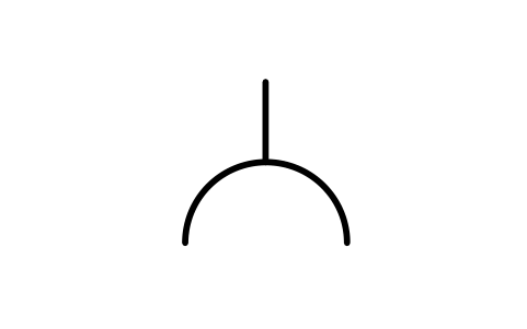 Vorschau des Symbols U groove, Block WLA_SYM_U