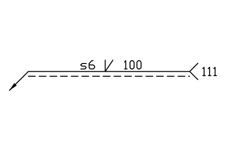 Anteprima del simbolo A left: Bevel, arrow side, blocco WLI_A_L_BEVEL_ARROW