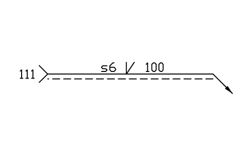 Anteprima del simbolo A right: Bevel, arrow side, blocco WLI_A_R_BEVEL_ARROW