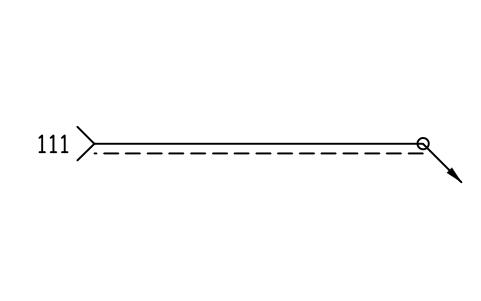 Anteprima del simbolo A right: line, all around, blocco WLI_A_R_LINE_ALL_AROUND