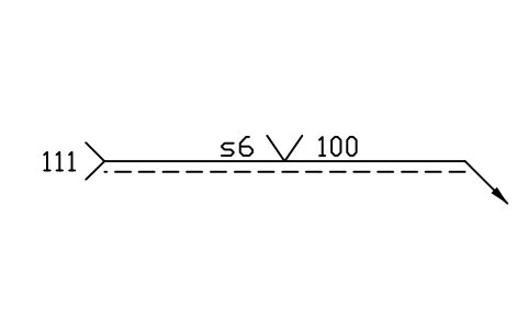 Anteprima del simbolo A right: V, arrow side, blocco WLI_A_R_V_ARROW