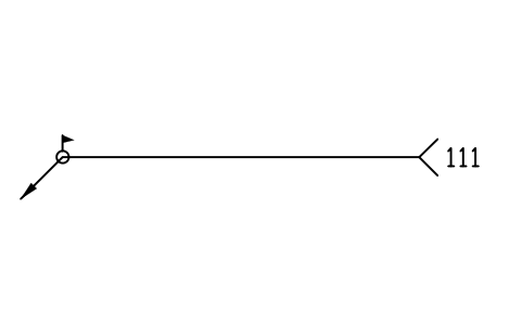 Anteprima del simbolo B left: line, both flags, blocco WLI_B_L_LINE_FIELD_ALL_AROUND