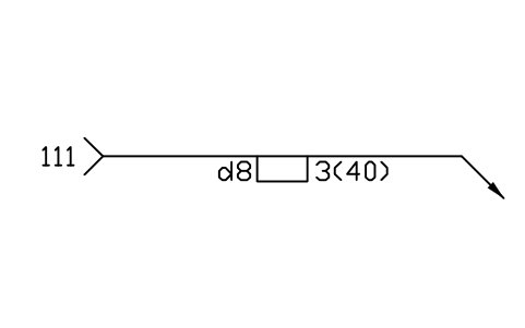 Anteprima del simbolo B right: Plug, arrow side, blocco WLI_B_R_PLUG_ARROW