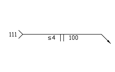 Anteprima del simbolo B right: Square, arrow side, blocco WLI_B_R_SQUARE_ARROW