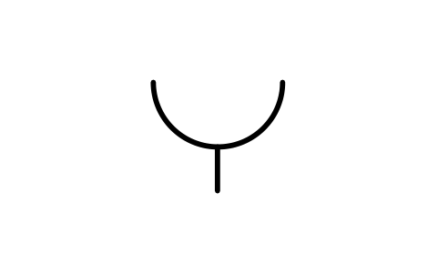 Anteprima del simbolo Single-U butt, blocco WLI_ELEM_U_BUTT