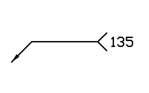 Preview of the 135 MAG welding with solid wire electrode symbol, block WPN_135