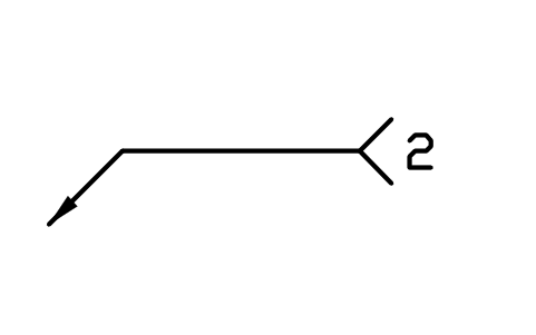 Preview of the 2 Resistance welding symbol, block WPN_2