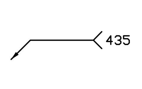 Preview of the 435 Swing friction stir spot welding symbol, block WPN_435