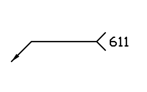 Preview of the 611 Electrofusion welding symbol, block WPN_611