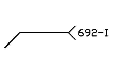 Preview of the 692-I Staking, infrared symbol, block WPN_692_I