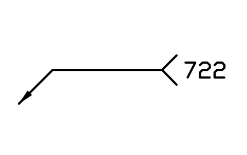 Preview of the 722 Electroslag welding with wire electrode symbol, block WPN_722
