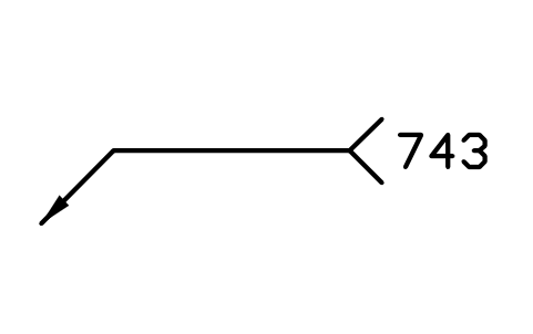Preview of the 743 High frequency induction welding symbol, block WPN_743