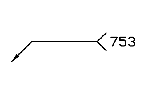 Preview of the 753 Infrared welding symbol, block WPN_753