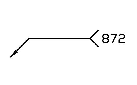 Preview of the 872 Oxygen arc gouging symbol, block WPN_872